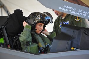 First female F-35 pilot begins training